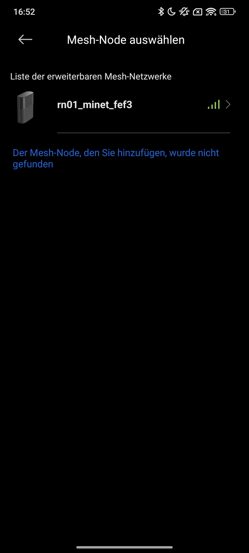 Xiaomi BE3600 Pro – App