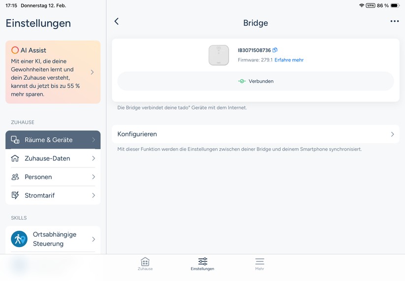 Tado-App