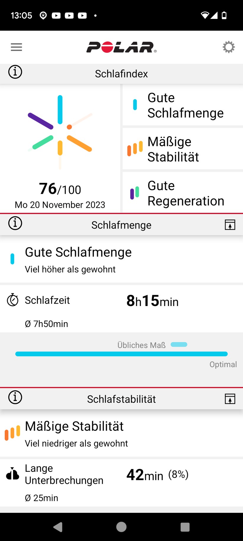 Polar Vantage V3 - App