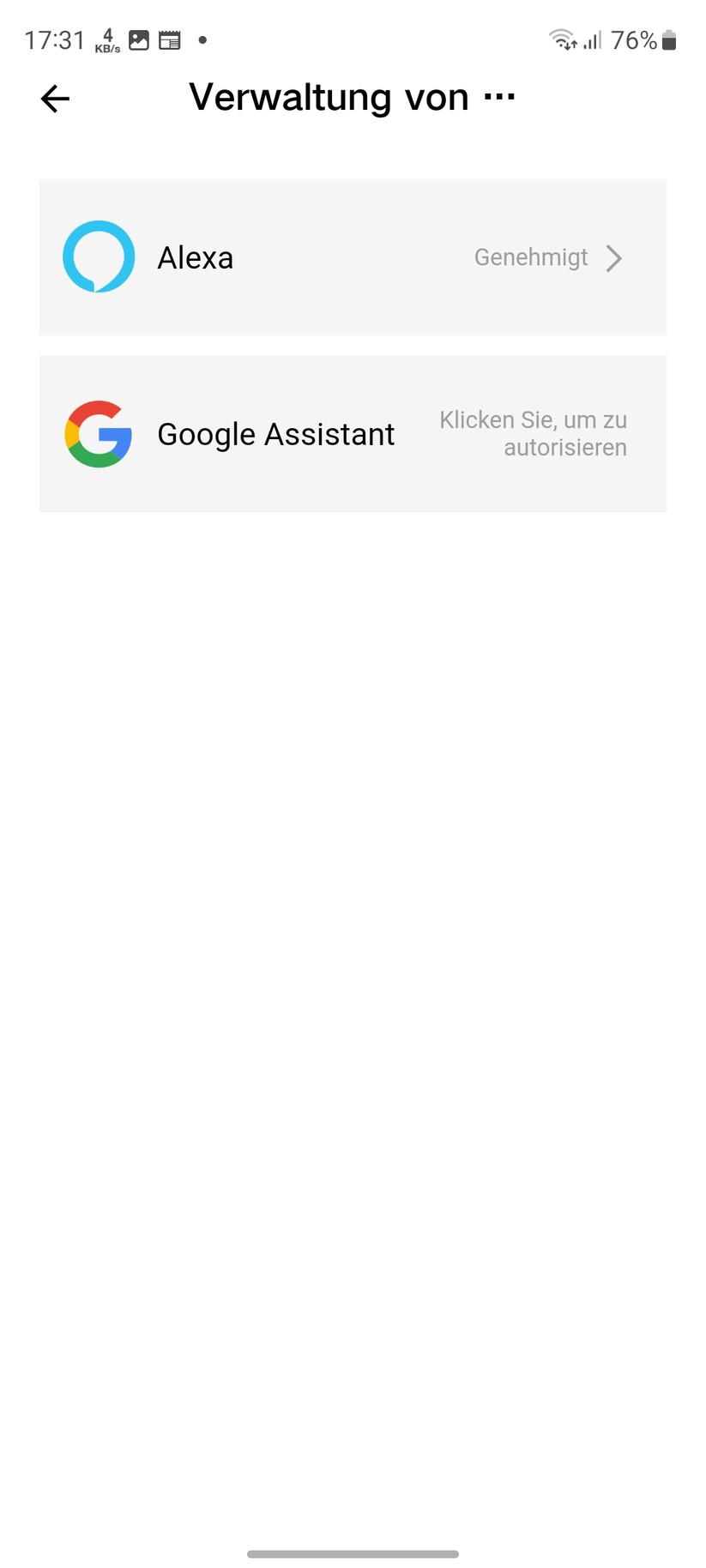 Smartmi Jya Fjord Pro: App