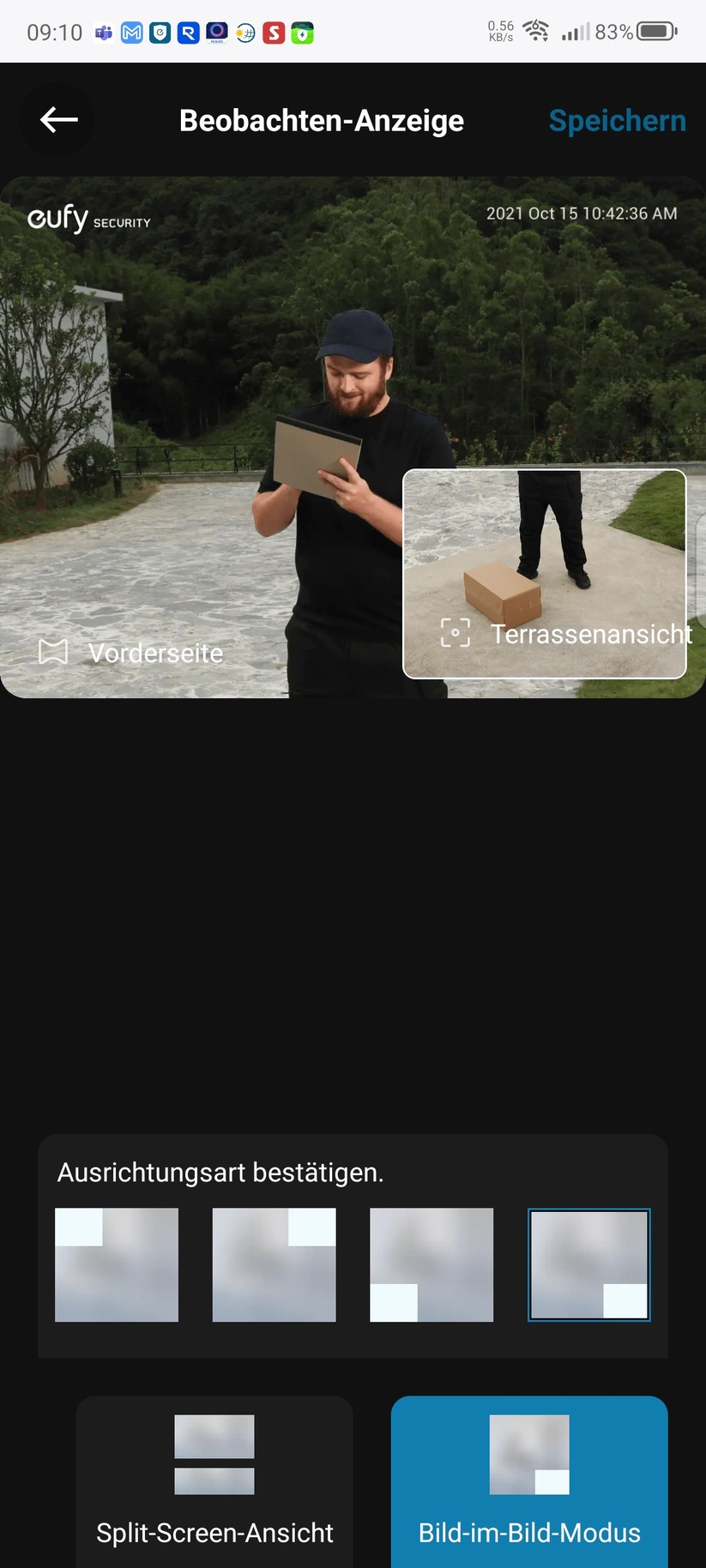 Eufy Video Doorbell E340: Konfiguration