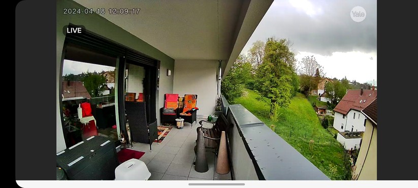 Yale Smart Outdoor Camera: Einstellungen, Aufnahmen
