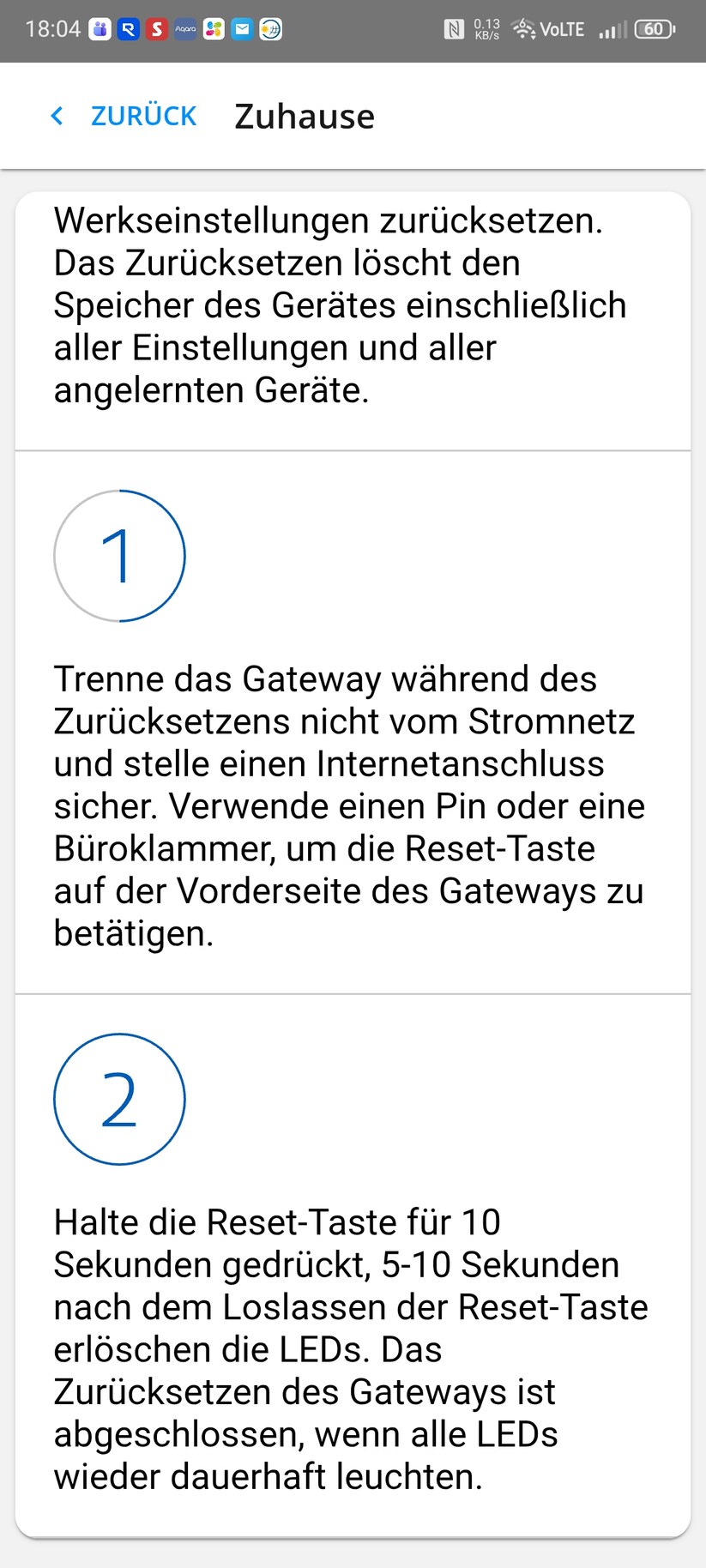 Smart Home by Hornbach: Einrichtung und Anlernen von Geräten