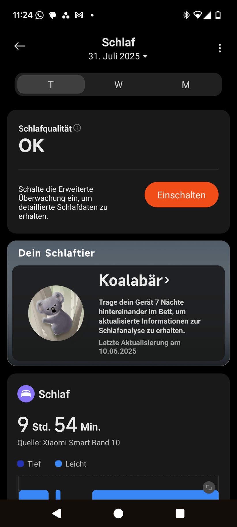 Xiaomi Smart Band 10 - Bilder App 