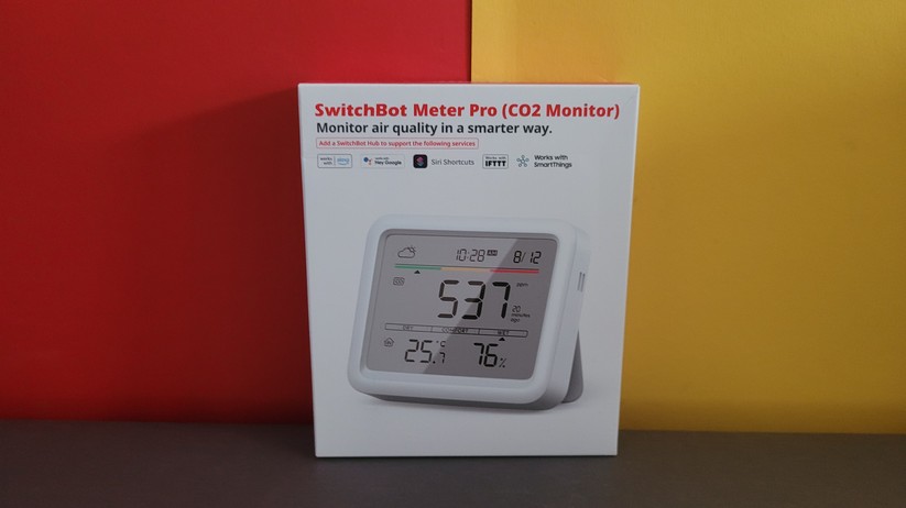 Switchbot Meter Pro CO₂: Hygrometer und CO₂-Melder mit LC-Display