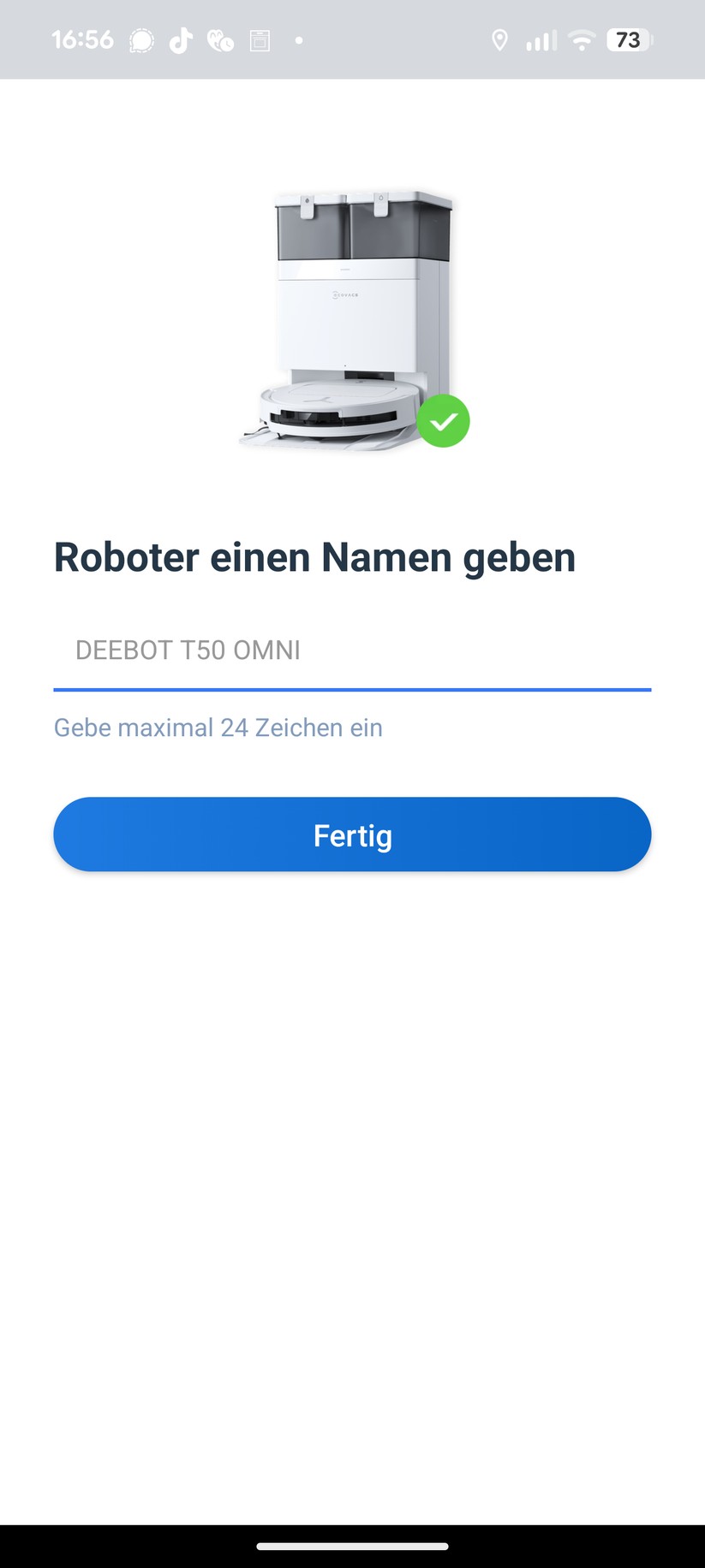 Ecovacs T50 Omni – App & Reinigung
