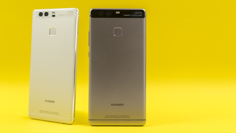 Die Rückseite des Huawei P9 ist matt gehalten.