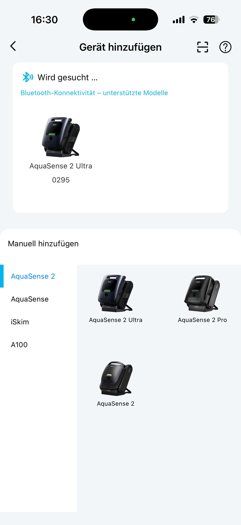 Beatbot Aquasense 2 Ultra - Bilder App 