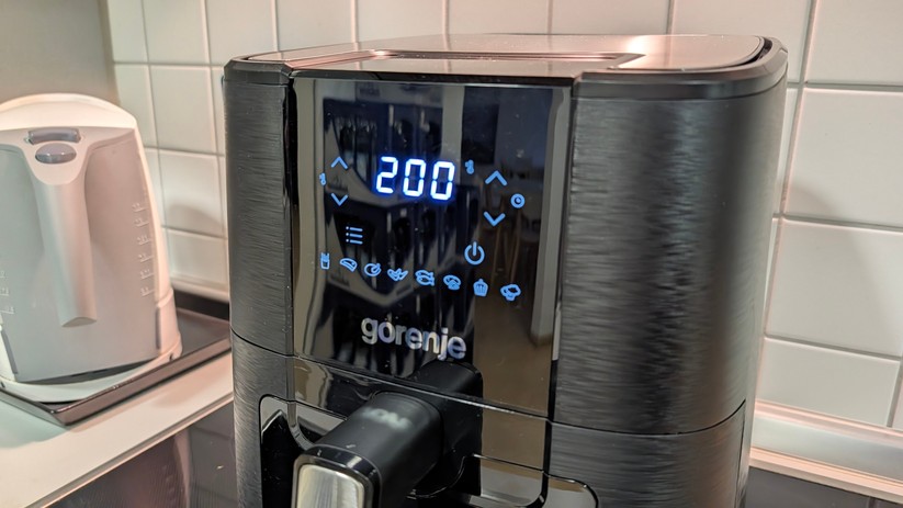 Gorenje AF1350DWB – Display und Bedienfeld