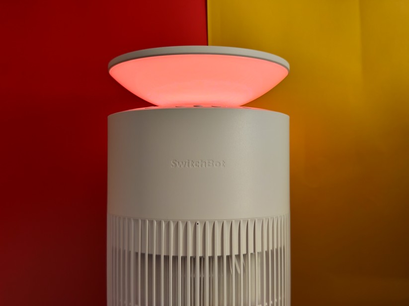 Switchbot Luftreiniger F6: kompakt, leise und Ambientebeleuchtung