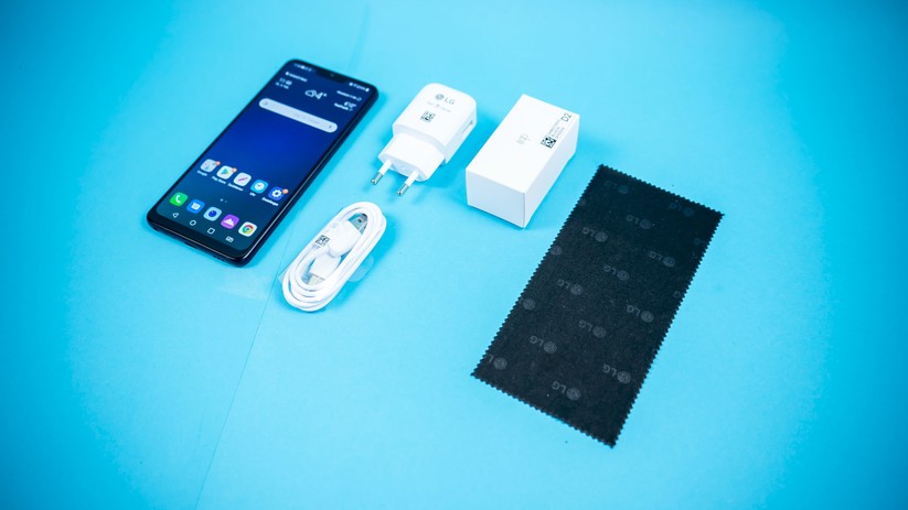 Lieferumfang des LG G7 Fit