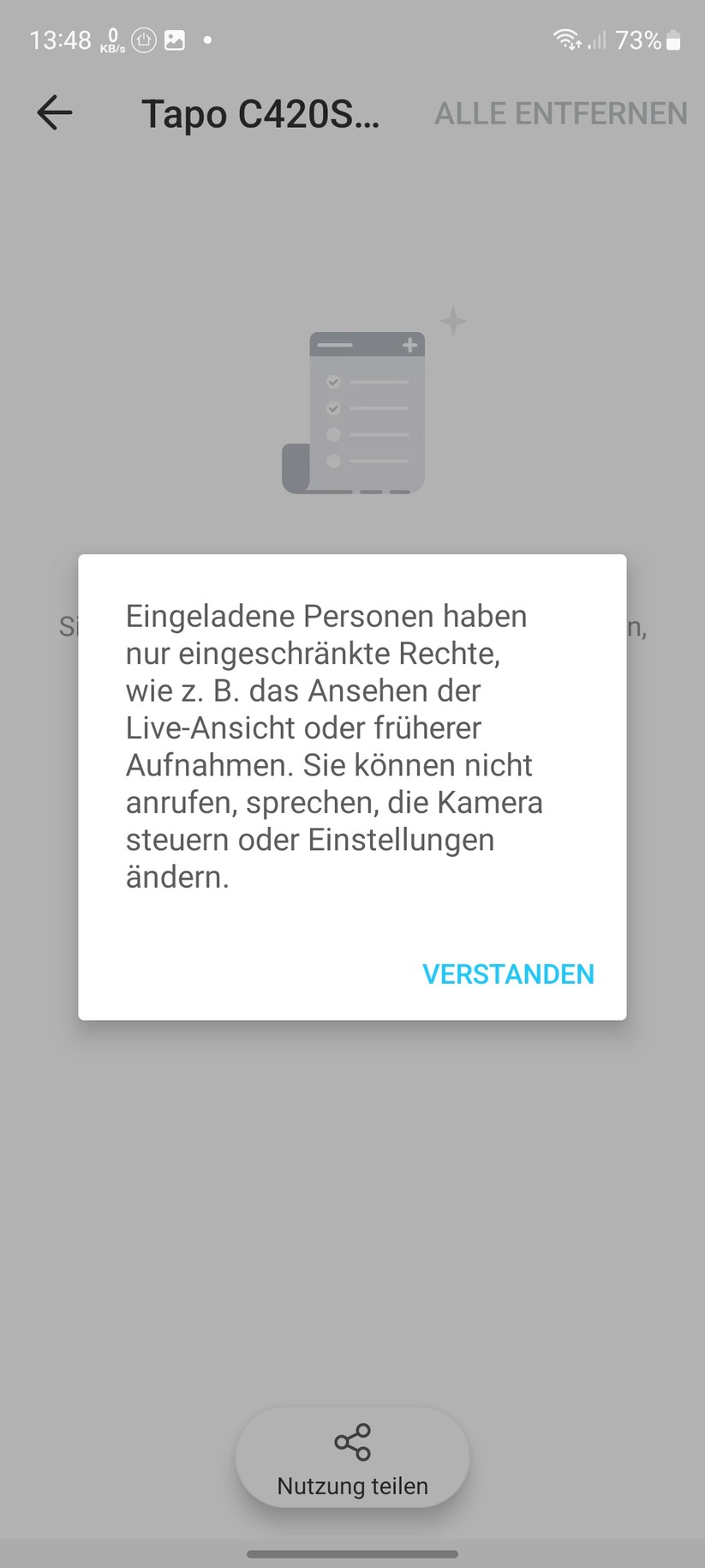 TP-Link Tapo C420S2: Einstellungen, Bilder