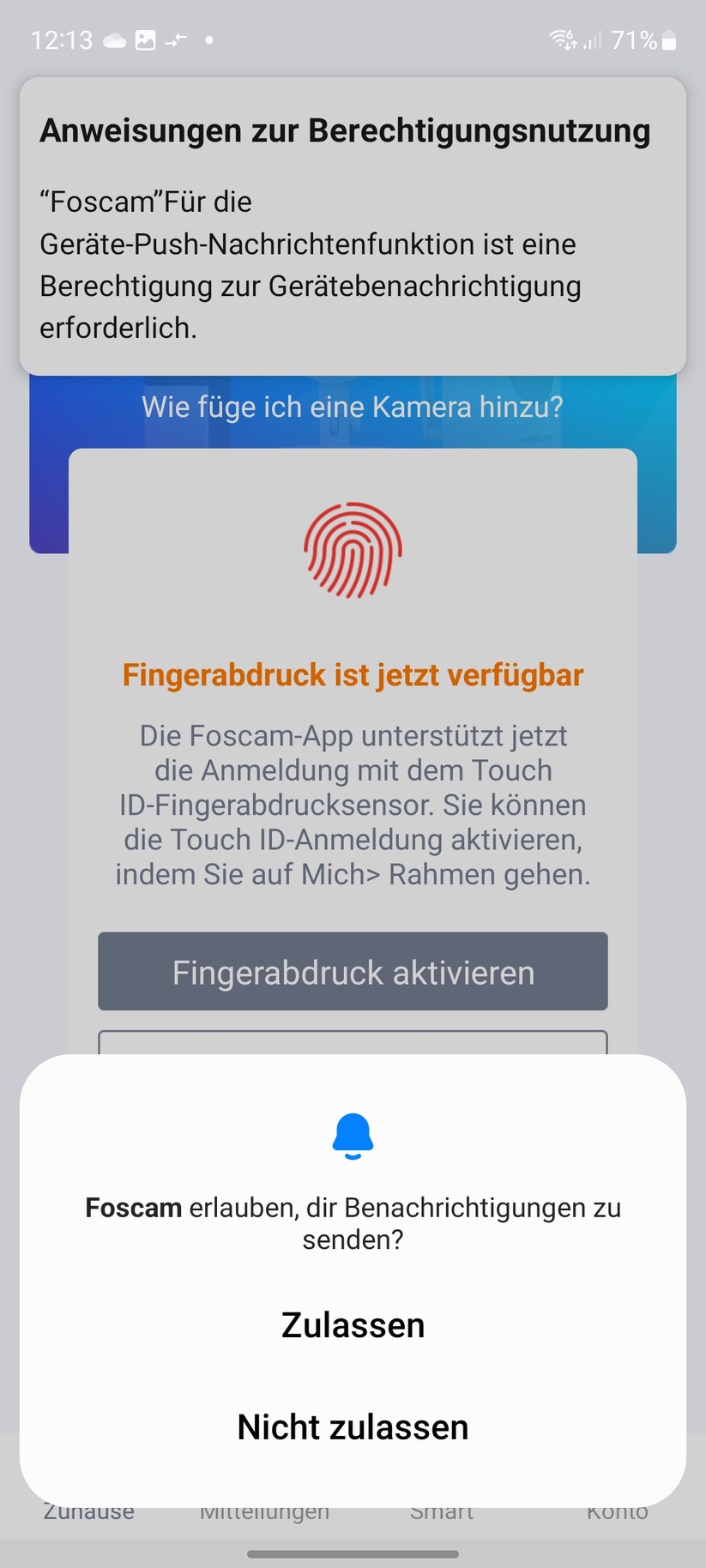 Foscam C5M 3K: Inbetriebnahme mit Foscam-App