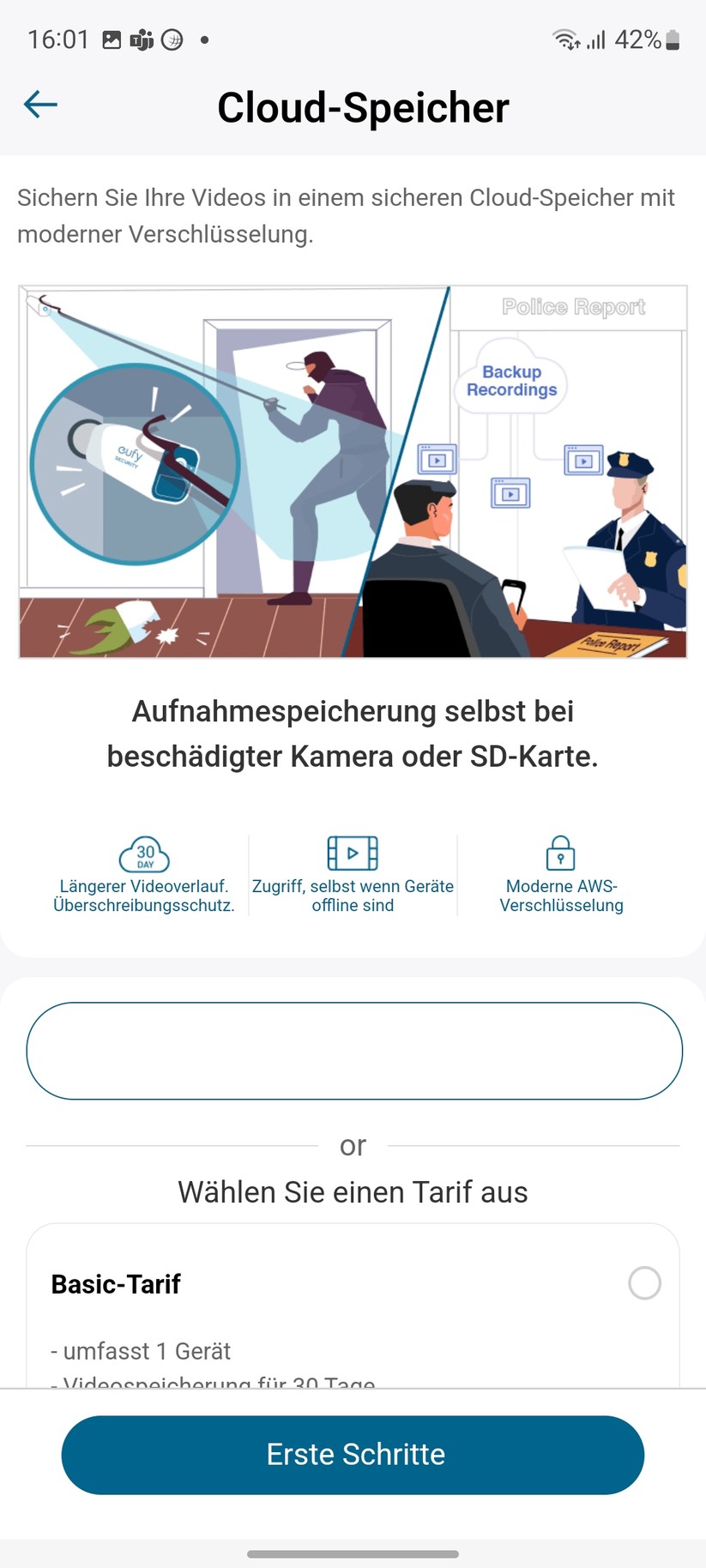 Eufy Floodlight Cam (2500 Lumen, Full-HD): Inbetriebnahme 31