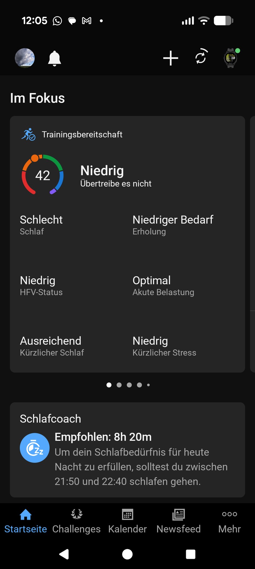 Garmin Connect App