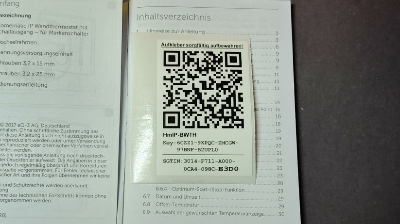 Homematic IP BWTH: smartes Thermostat für Fußbodenheizungen