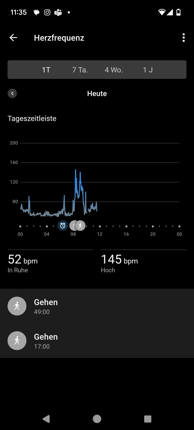 Garmin Vivosmart 5 - Connect App