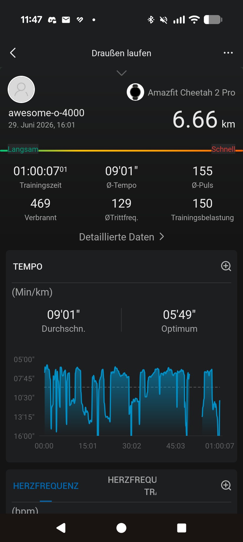 Zepp Fitness App