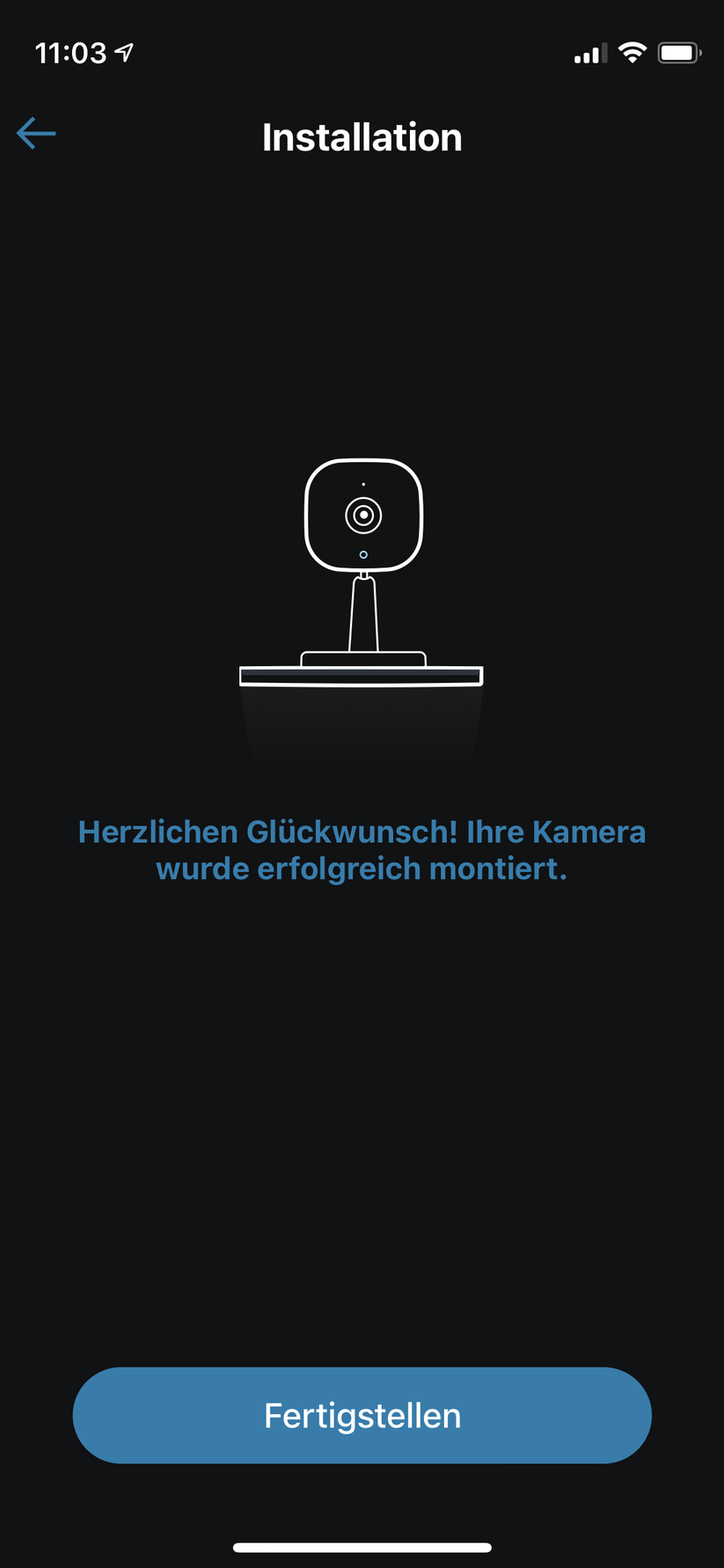 Eufy Indoor Cam 2K im Setup
