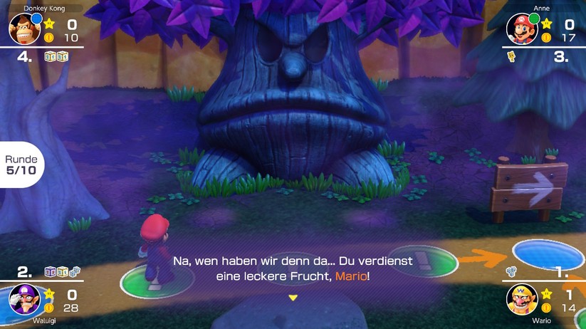 Mario Party Superstars auf der Switch 