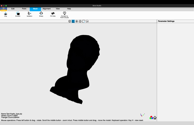 Revo Scan: 8. Im Revostudio geht es dann ans Feintuning