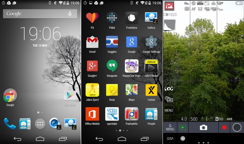 Panasonic setzt bei der Oberfläche weitgehend auf Android, wie Google es schuf.