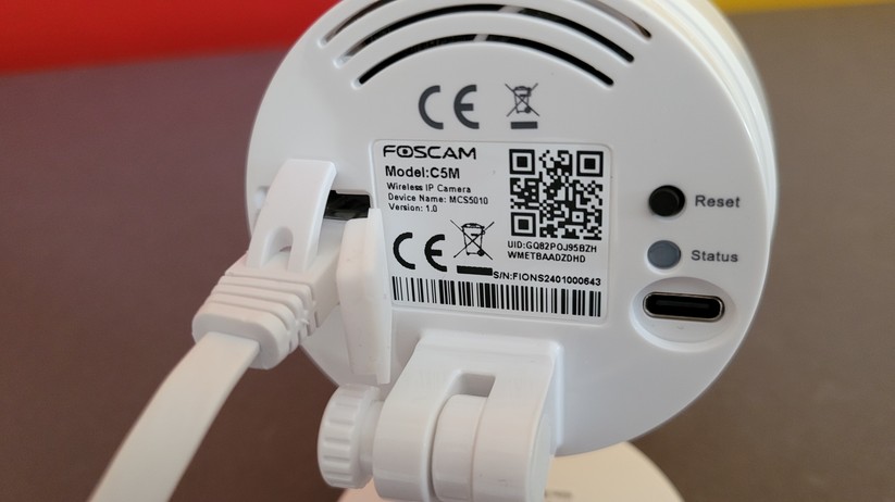 Foscam C5M 3K: Hohe Auflösung, Personen- und Geräuscherkennung, Onvif-Support, Dual-Wi-Fi und Ethernet, lokale Speicherung