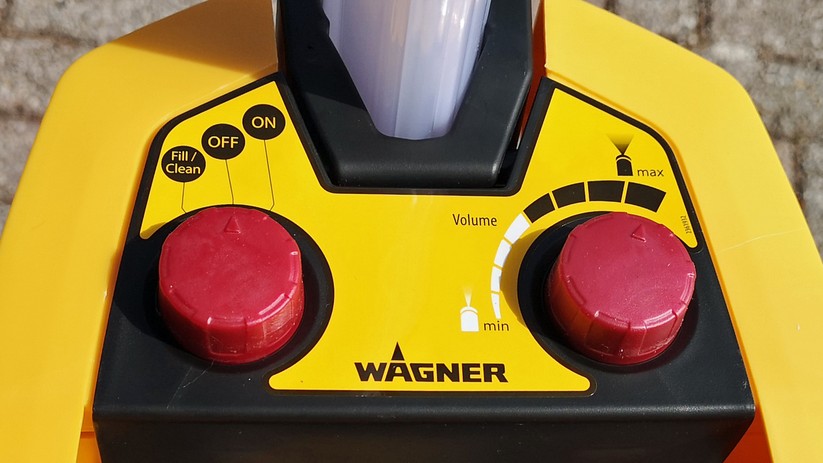 Farbsprühsysteme: Bei HVLP-Systemen sind Farb- & Luftmenge in der Regel bequem einstellbar.