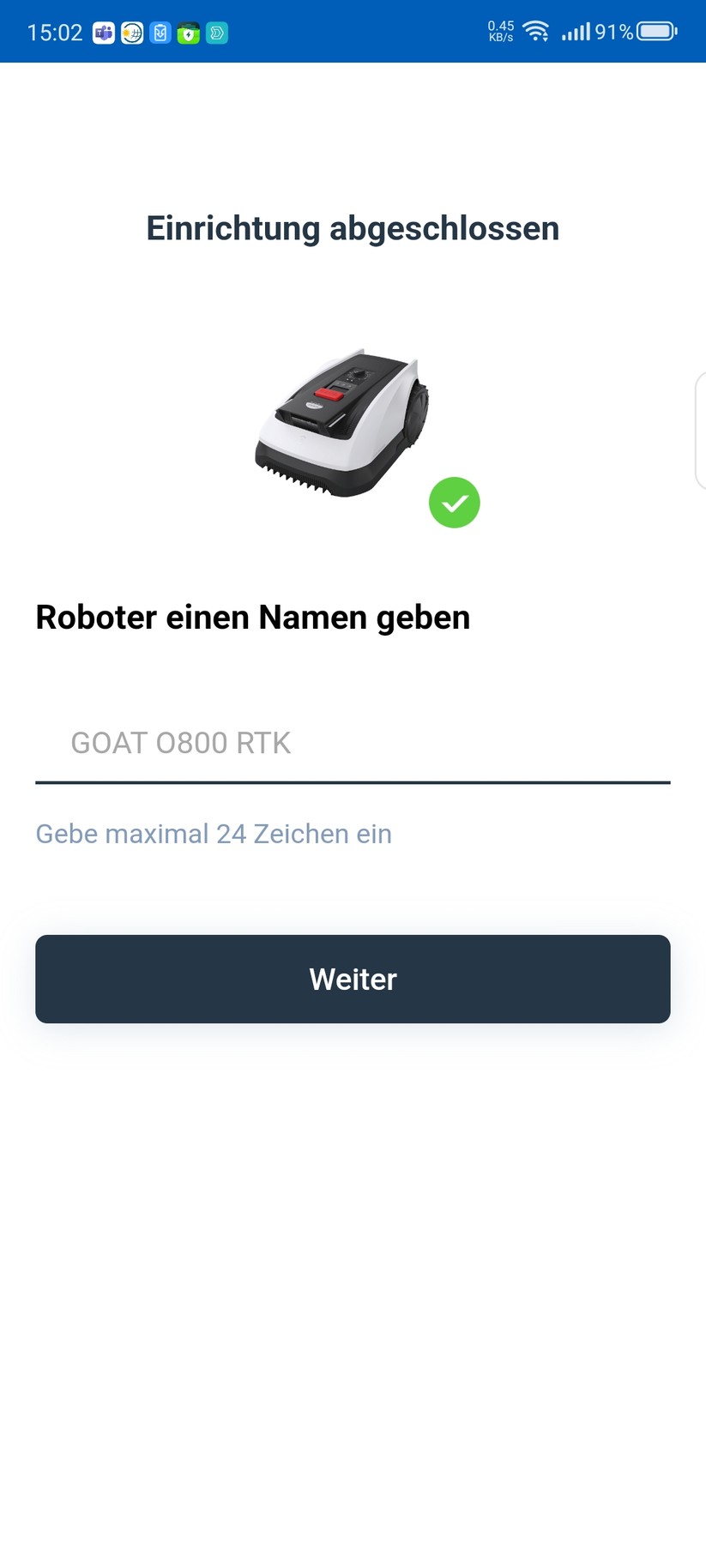  Inbetriebnahme