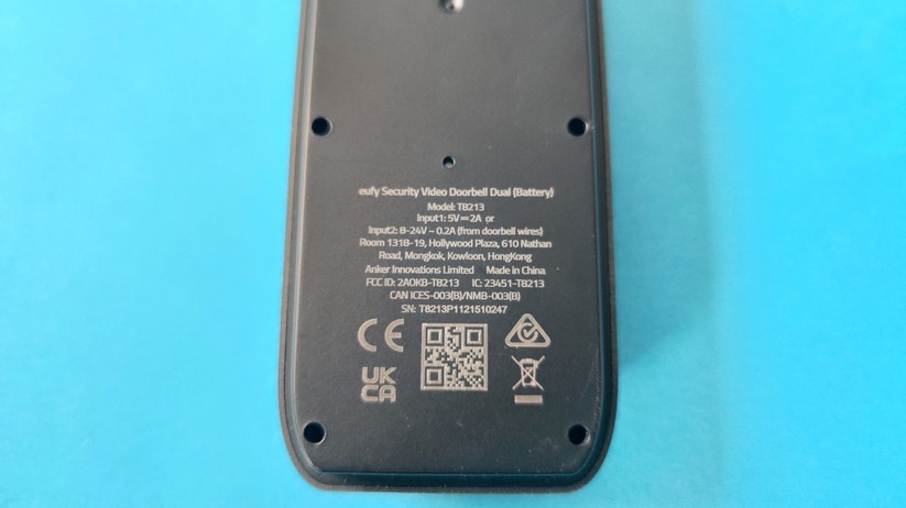 Eufy Video Doorbell Dual 2K: Zur Verbindung mit der Eufy-App muss man lediglich den QR-Code scannen.