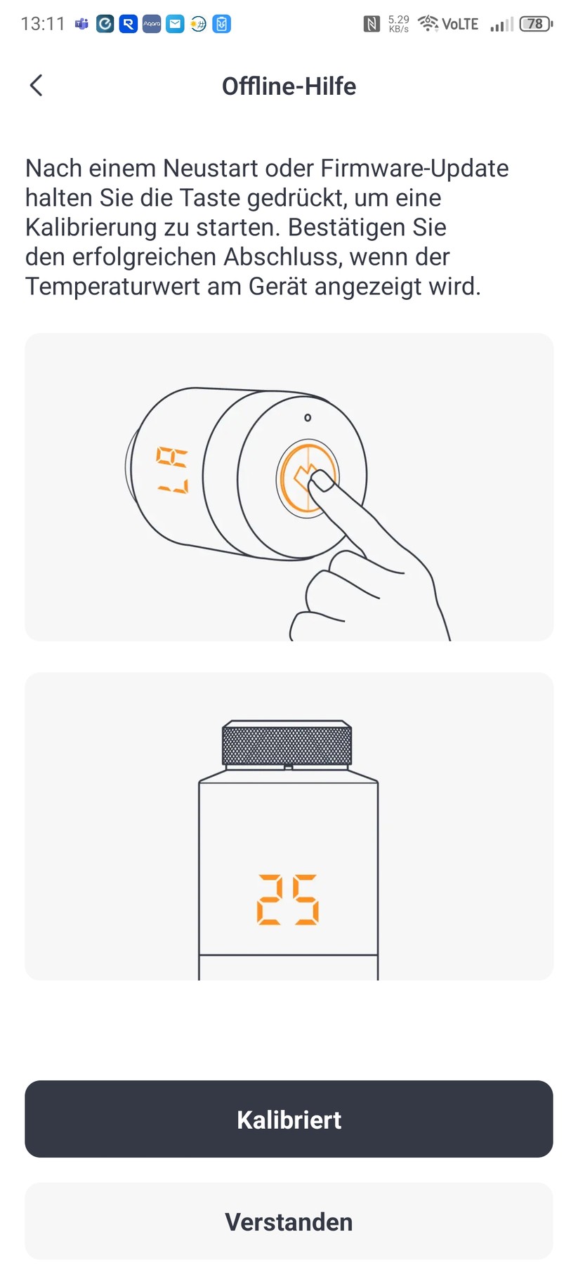 Switchbot Radiator: Die Einrichtung ist einfach und nach wenigen Minuten abgeschlossen.