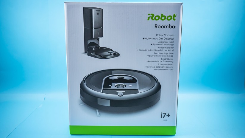 Verpackung des iRobot Roomba i7+