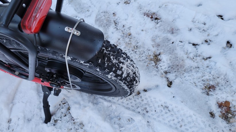  E-Bike mit Tiefeinstieg und Fat Tyres