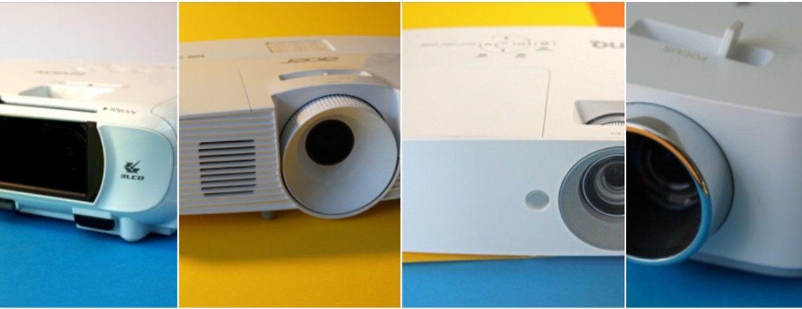 Vier Full-HD-Beamer bis 600 Euro im Vergleichstest