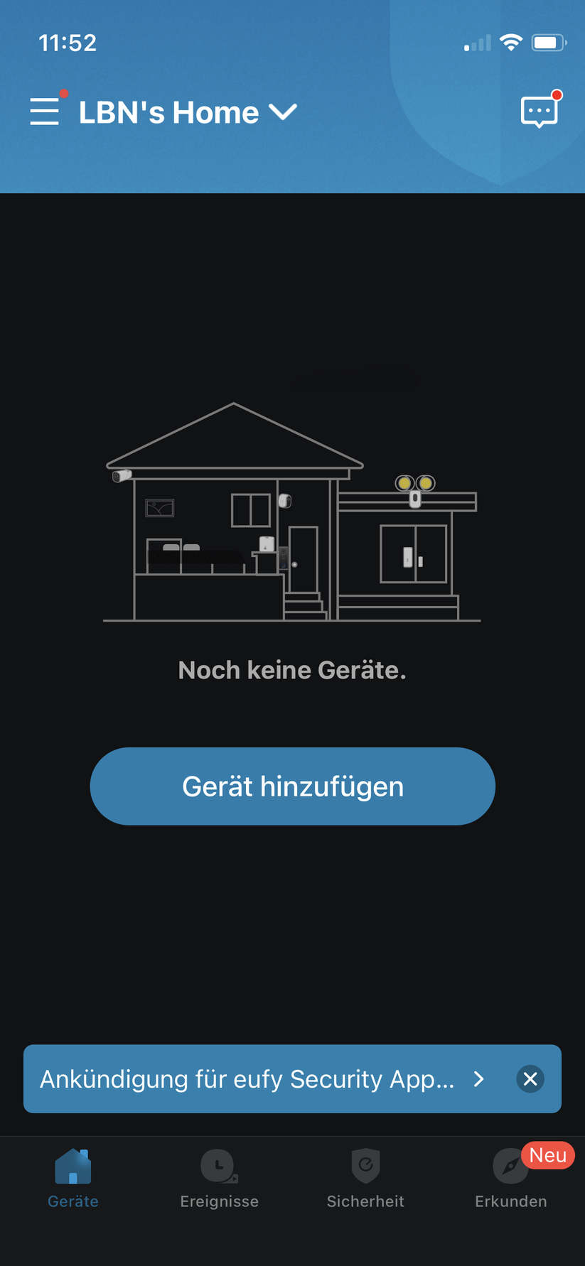 Eufy Indoor Cam 2K Pan &Tilt im Setup