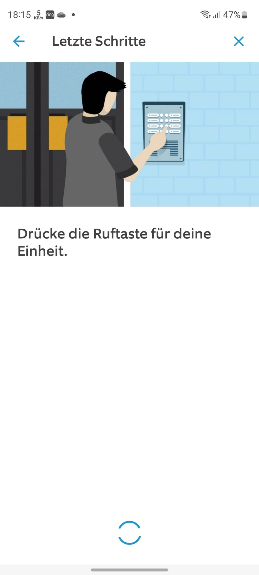 Ring Intercom: Einrichtung