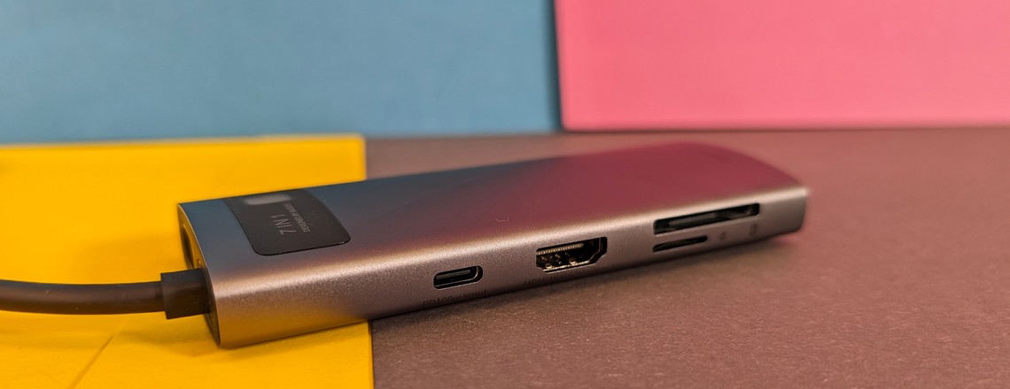 Platz 1: Baseus USB-C-Hub 7-in-1