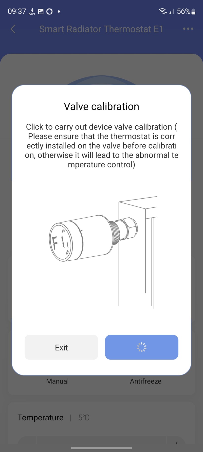 Aqara Radiator Thermostat E1: App